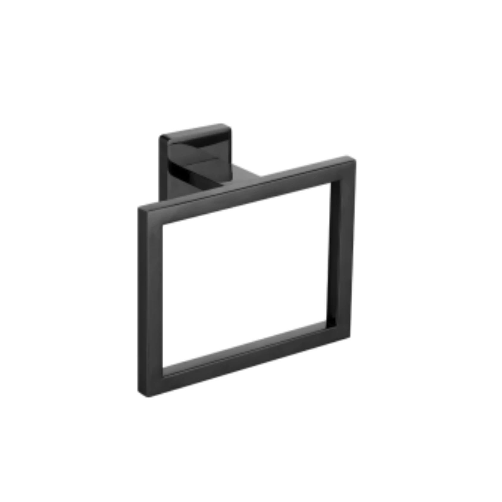 Square Shape SUS 304 Stainless Steel Wall Mounted Good Quality Colorful Electroplaet Polish Bathroom Towel Ring