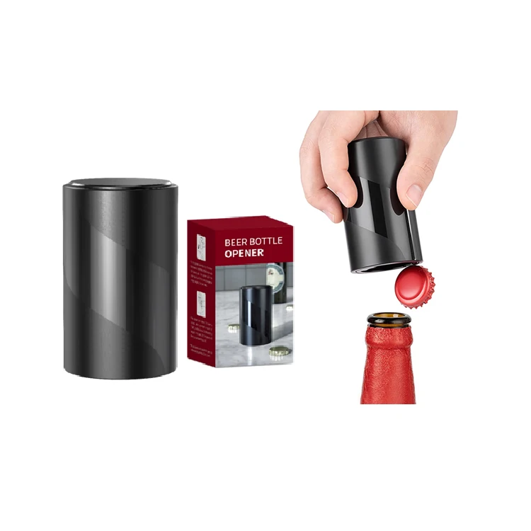 Hot Selling Automatic Beer Gifts Magnetic Beer Bottle Opener with Custom Logo Magnetic Bottle Opener