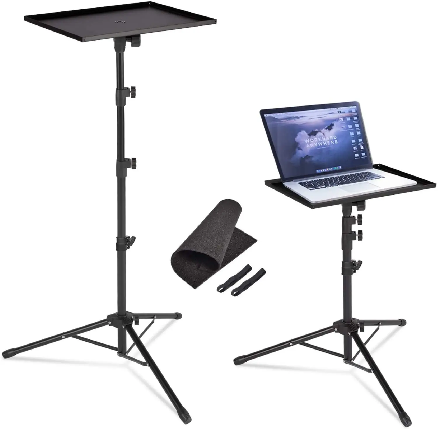 
Top Selling Universal Laptop Projector Tripod Stand Computer Book DJ Equipment Holder Mount Height Adjustable 