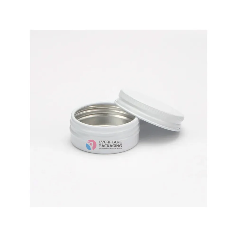 Custom deep round food grade packaging storage container aluminum metal coffee tea tin can