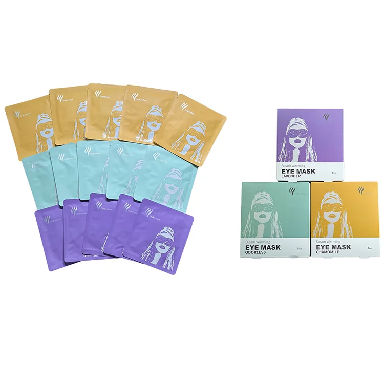 Паровой нагреватель eyemask, одноразовая маска для глаз, маска для сна