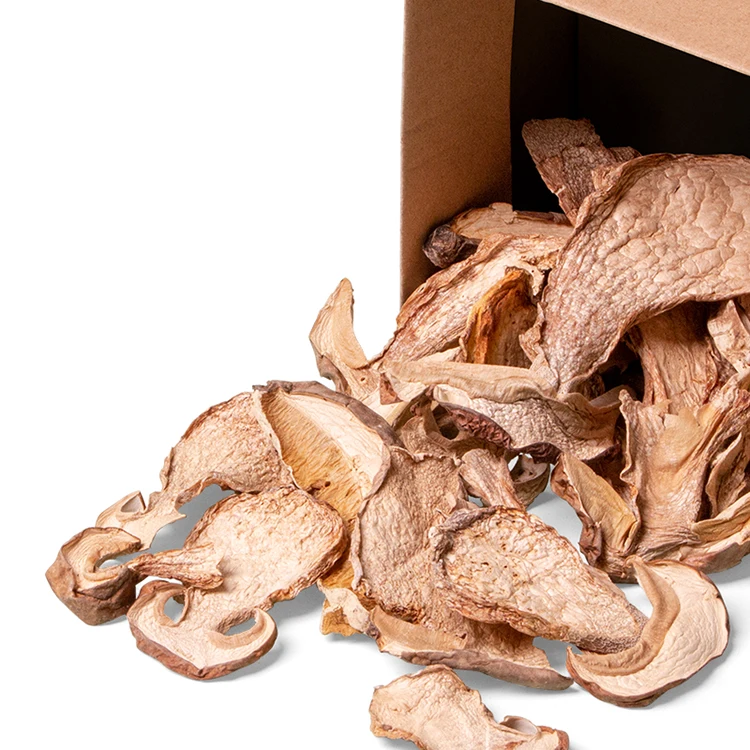 Оптом Сушеные грибы белые болеты Porcini ломтики Boletus Luteus сушеные