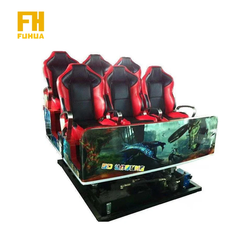 Amusement Park Equipments 5D Cinema Simulator 7D Movie Theater Seats 4D 5 D Movie Theater