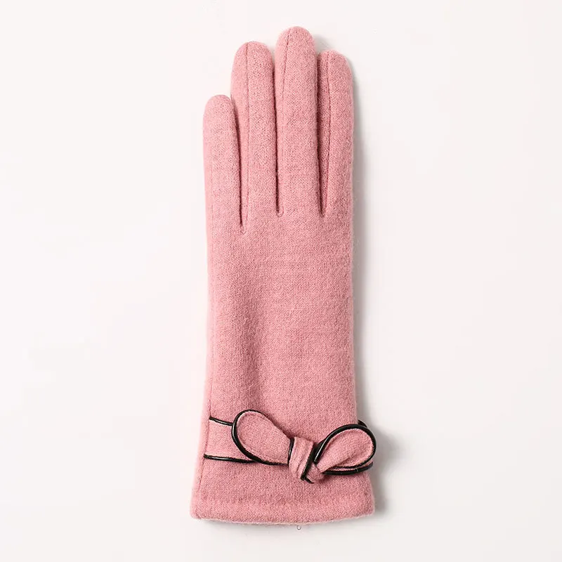 Classic Winter Fashion Wool Women Gloves Cashmere New Style Gloves