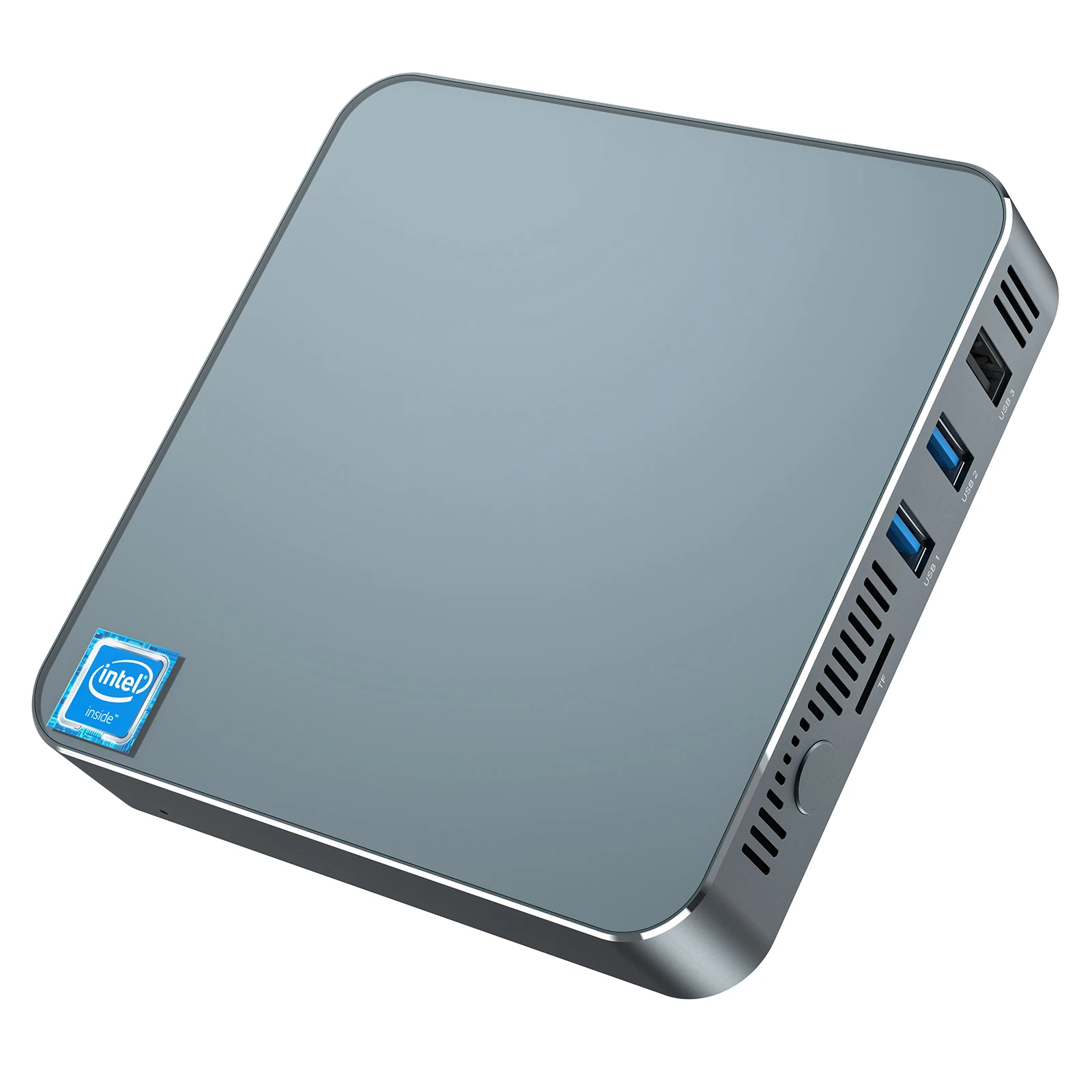 2021 hotest Dual Core N3350 4/64GB desktop support dual HD output M-SATA SSD Faless Computer Mini PC
