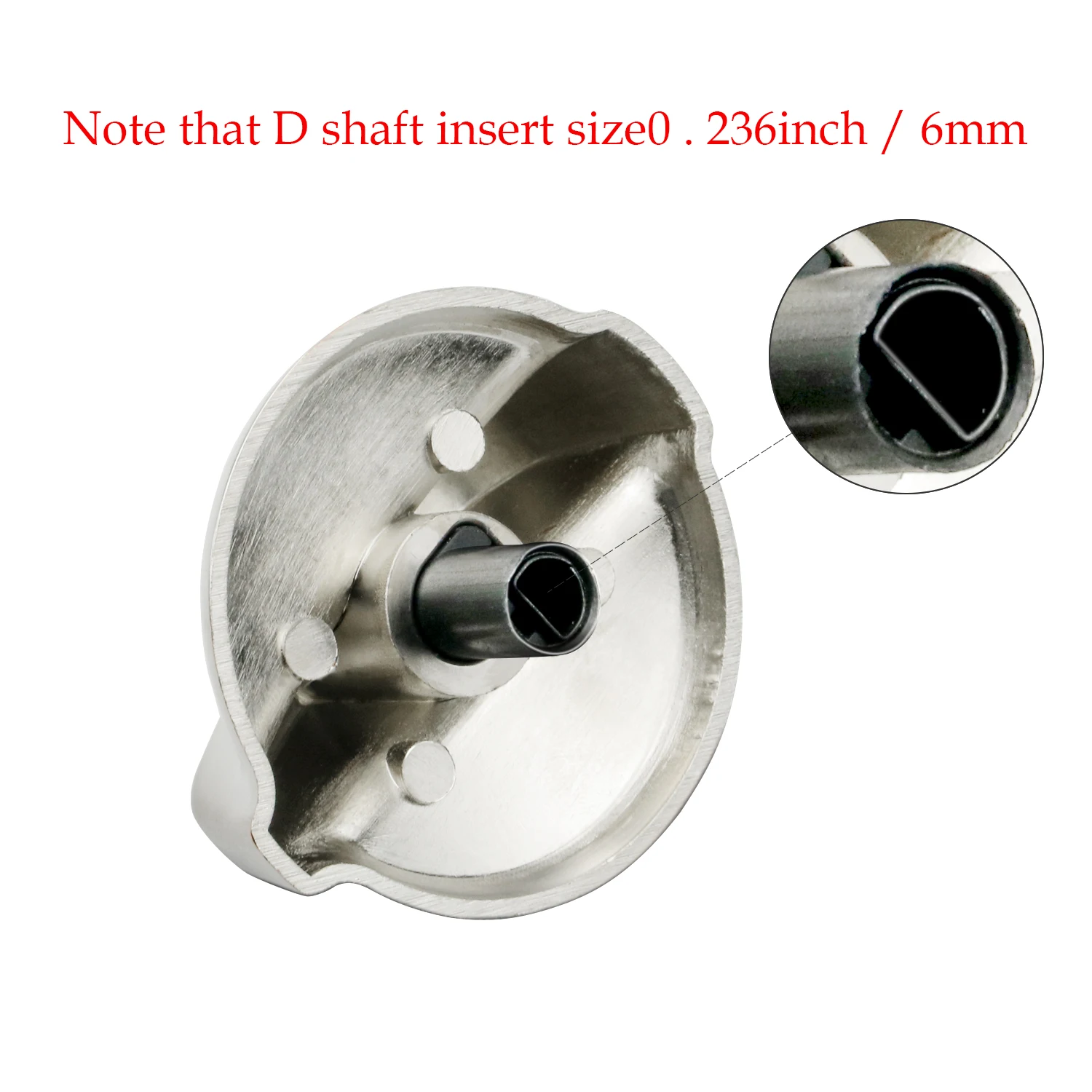 WB03T10325 Knobs Burner Control Knobs Fit for G-E General Electric Range Cooktop Knob 2691864 PS3510510