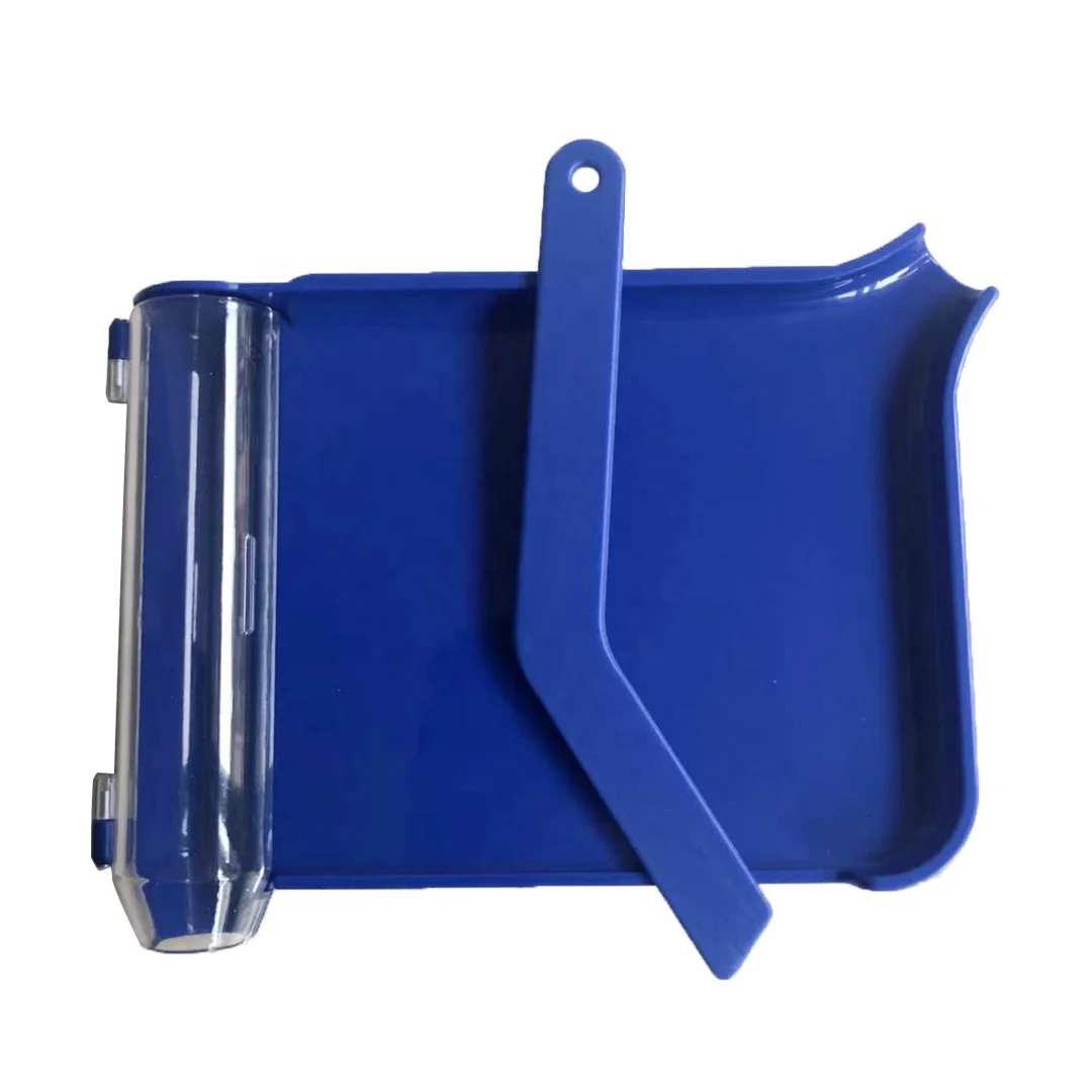Left Handed Pill Counting Tray with Spatula Plastic Medicine Pill Dispenser Tray for Pharmacy to Count Meds Pills Tablets
