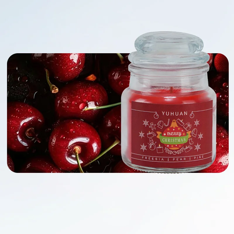 Custom Label Logo Jar Holiday Gift Soy Wax Wholesale Aroma Candles Fragrance Oil Candle Scented