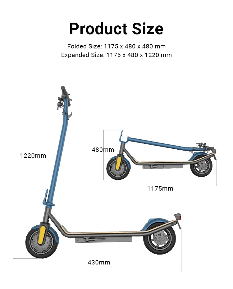 wide wheel pro Sunwinon skateboard electric scooter wide wheel pro kick scooter electric scooter