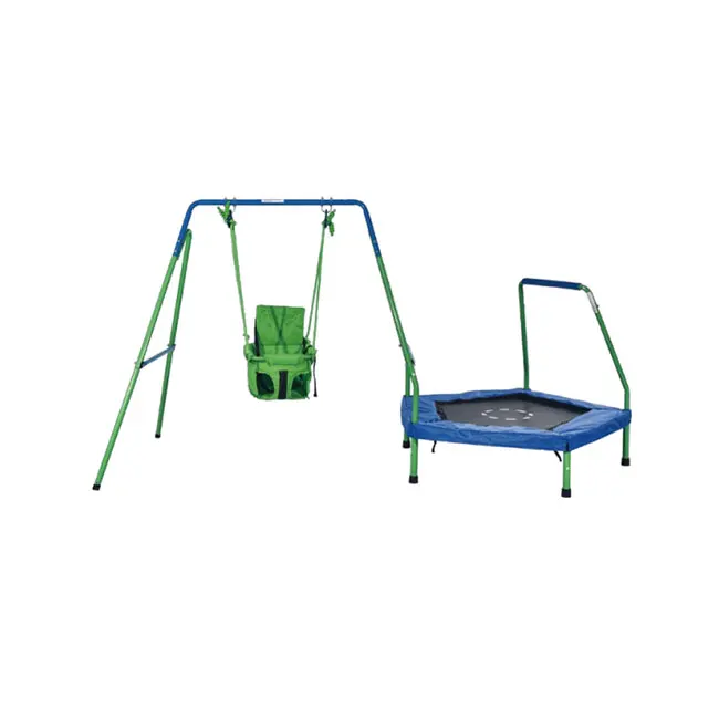 Wholesale New Mental  Leisure Hanging Swing Chair For Adult Swing Sets Playground Outdoor Kids Patio Swings