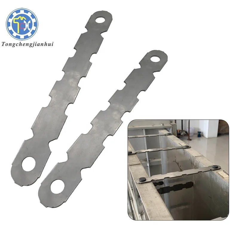 Concrete Brick Joint Forming Formwork Aluminum Stainless Steel Wall Flat Tie
