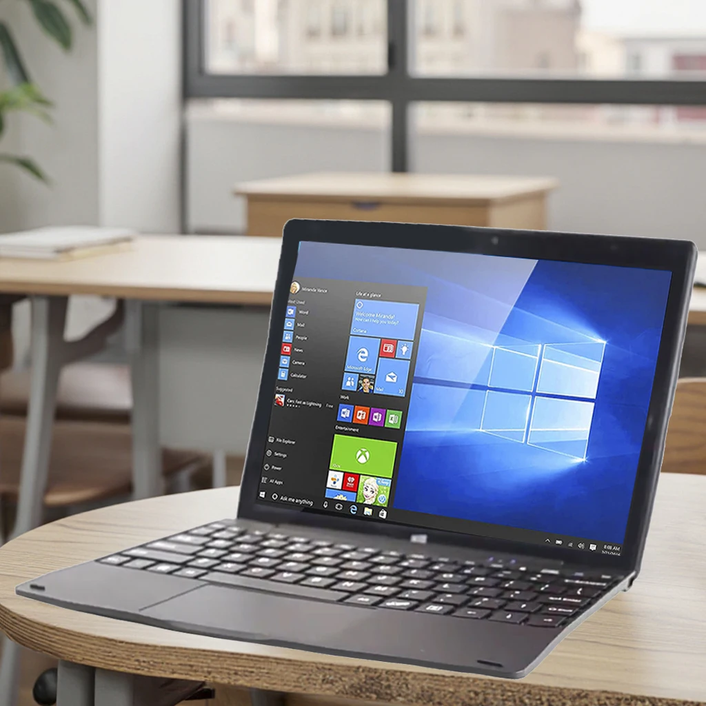 OEM дешевый 10 1 дюймов Win 11/10 планшетный ПК с процессором Intel Z8300 и клавиатурой 2 в ноутбук для образовательного использования Китай