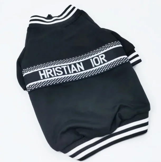 High luxury Pet hoodie jacket clothes dog denim shirt jacket Fadou Schnauzer teddy Shiba Inu Cat jacket coat