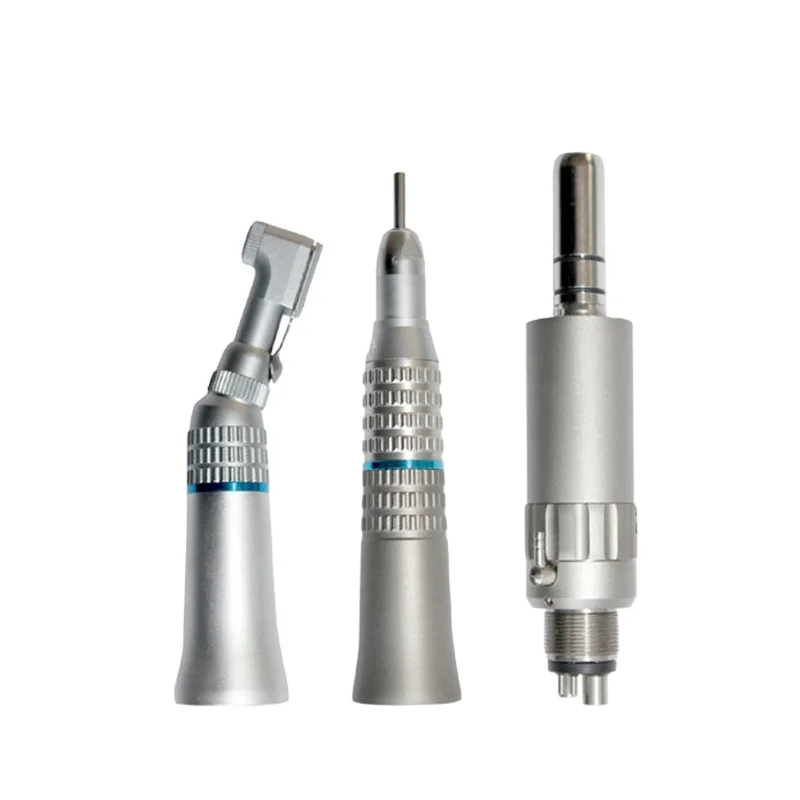 
Dental low speed Handpieces kit Air motor Contra Angle Staight head slow speed 