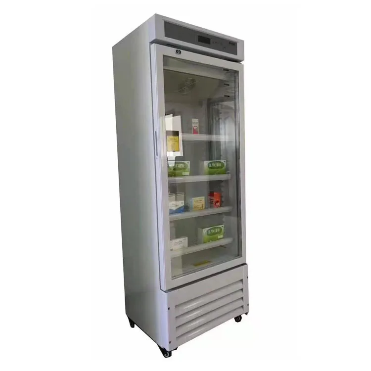 Более 200 л, 2-8 градусов, воздушное охлаждение, аптека/вакцина, холодильники для медицинской системы для больницы