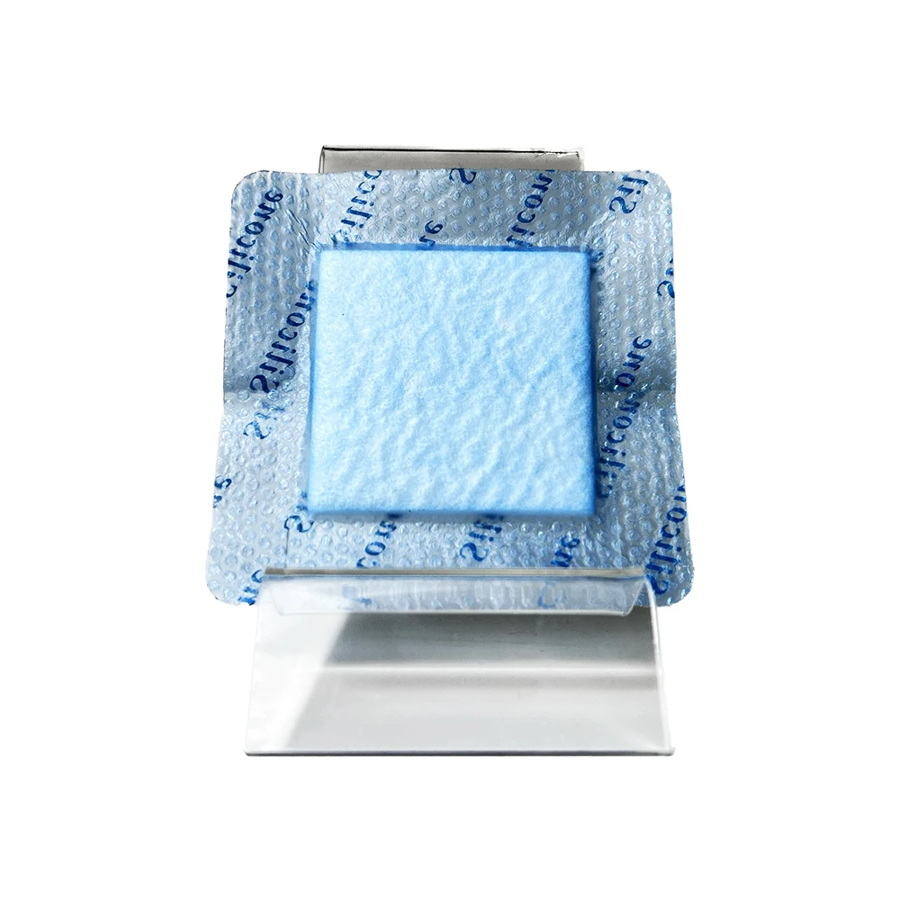 silicone foam dressing with border medical silicone foam wound dressing silicone foam dressing 4 in x 4 in