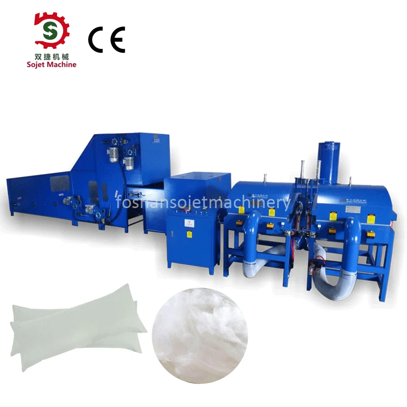 Automatic pillow filling machine fiber opening machine