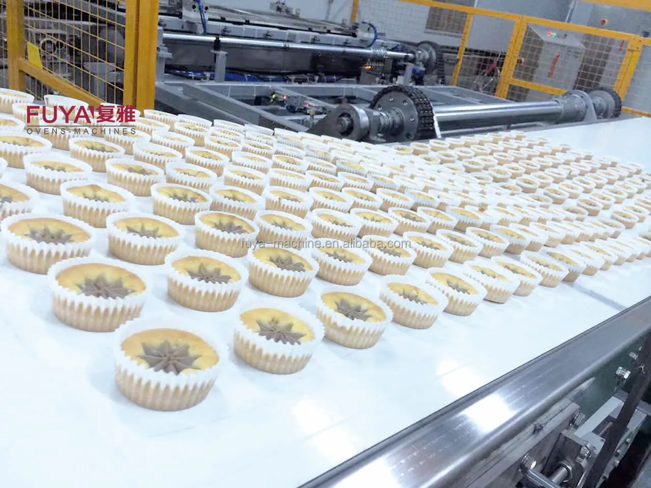 Automatic Cupcake Production Line  / Tunnel Oven / Depositor / Filling Machine