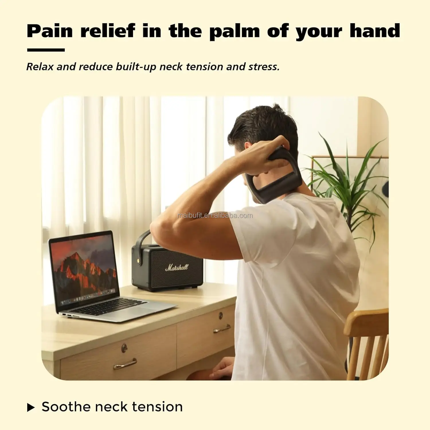 Total Body Massage,Power ring  All in one Portable Massage ,Wearable Electric Massage on Whole Body Part