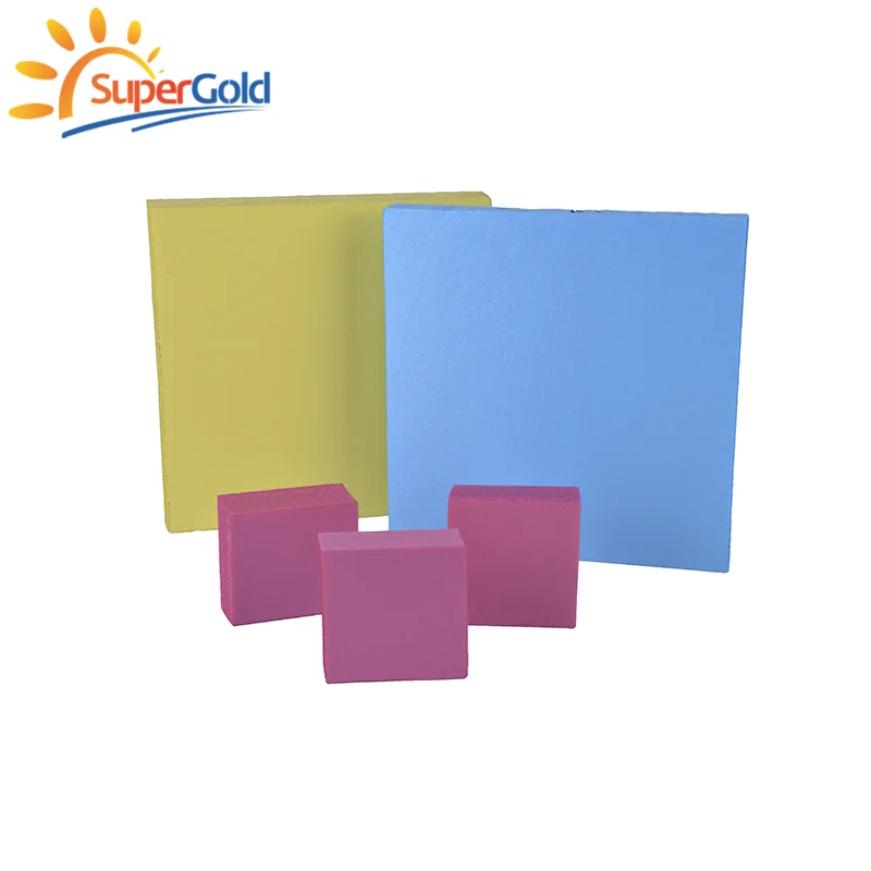 SuperGold Fire Retardant XPS Foam Insulation Board Extruded Styrofoam Wall Panels Styrofoam Board