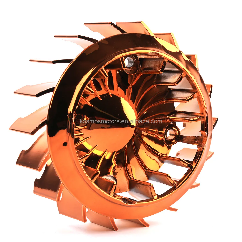 Motorcycle modify electroplating electric fan motorbike scooter fan for YAMAHA MOS BWS125 GTR