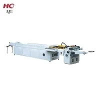 
HD-1000B and HD-1200B Manual Water-based glue laminating machine 