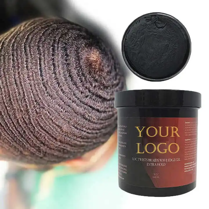 Private Label Wave Pomade с маслом ши для масла мужской стиль 360 волны комплект Помады Блеск увлажняющий жир волос