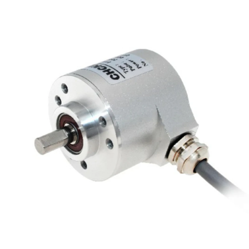 2500 Incremental Rotary Packaging Industry Level Ppr Anti-Interference 8Mm Solid Type Puls 38Mm Encoder