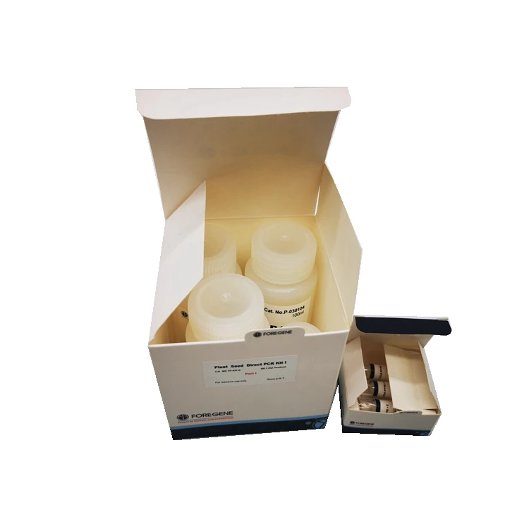 Foregene factory supply Plant Seed Direct PCR extraction Kit I/II for research use large quantity of plant seed quality inspect