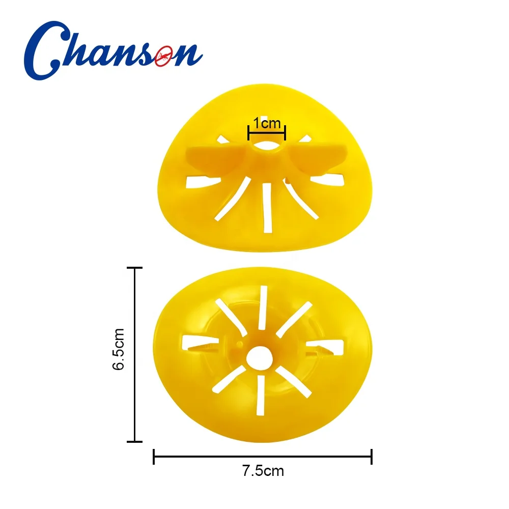 Chanson factory 2 pack Indoor and outdoor hanging garden plastic wasp fly traps for hunting wasps