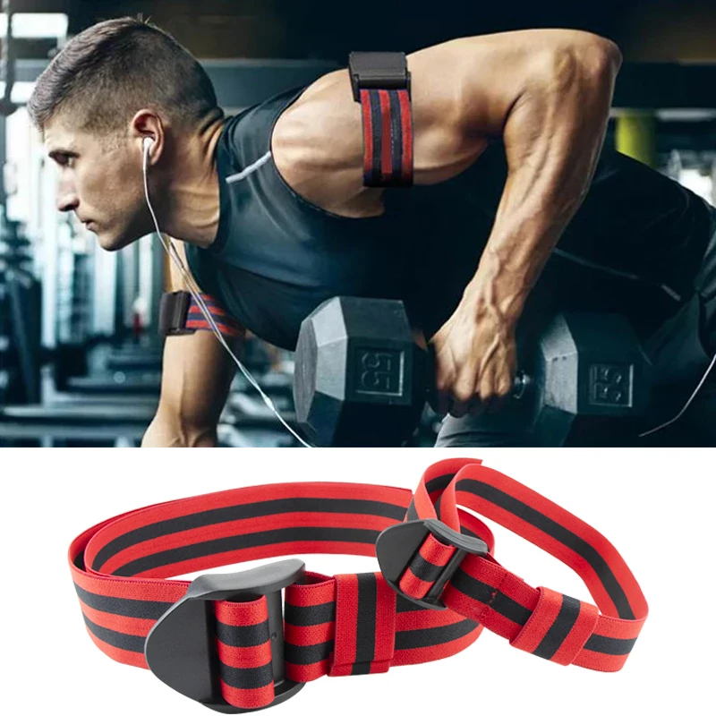 Gym Weightlifting Fitness Occlusion Training Blood Flow Restriction Bands