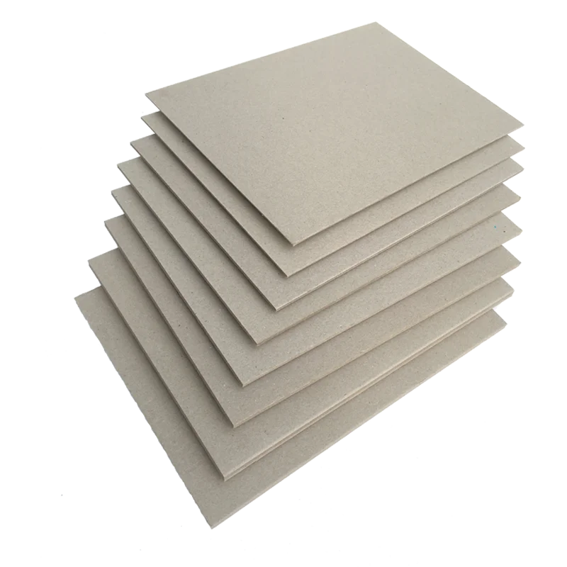 Manufactures Grey Board Sheet Recycled 2mm Grey Chipboard for packing
