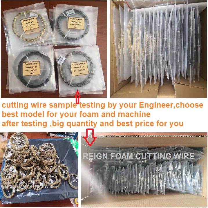 2022  new design endless cut wire saw for PU foam rigid foam rock wool