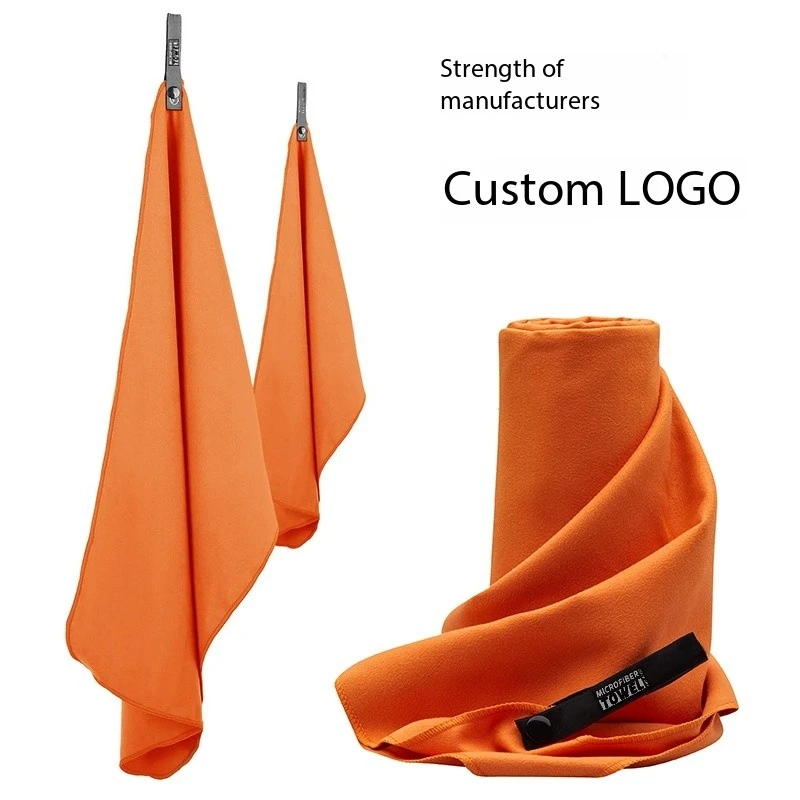 Super Absorbent OPP Bag Pack Microfiber Quick-dry Towel Double-sided Velvet Sports  Portable for Swimming Fitness Towel