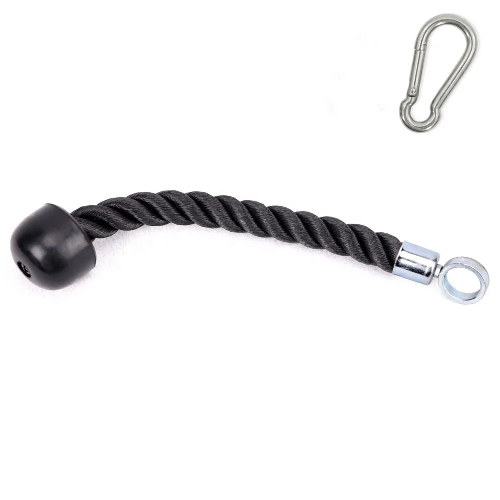 Tricep rope with one grip fitness accessories