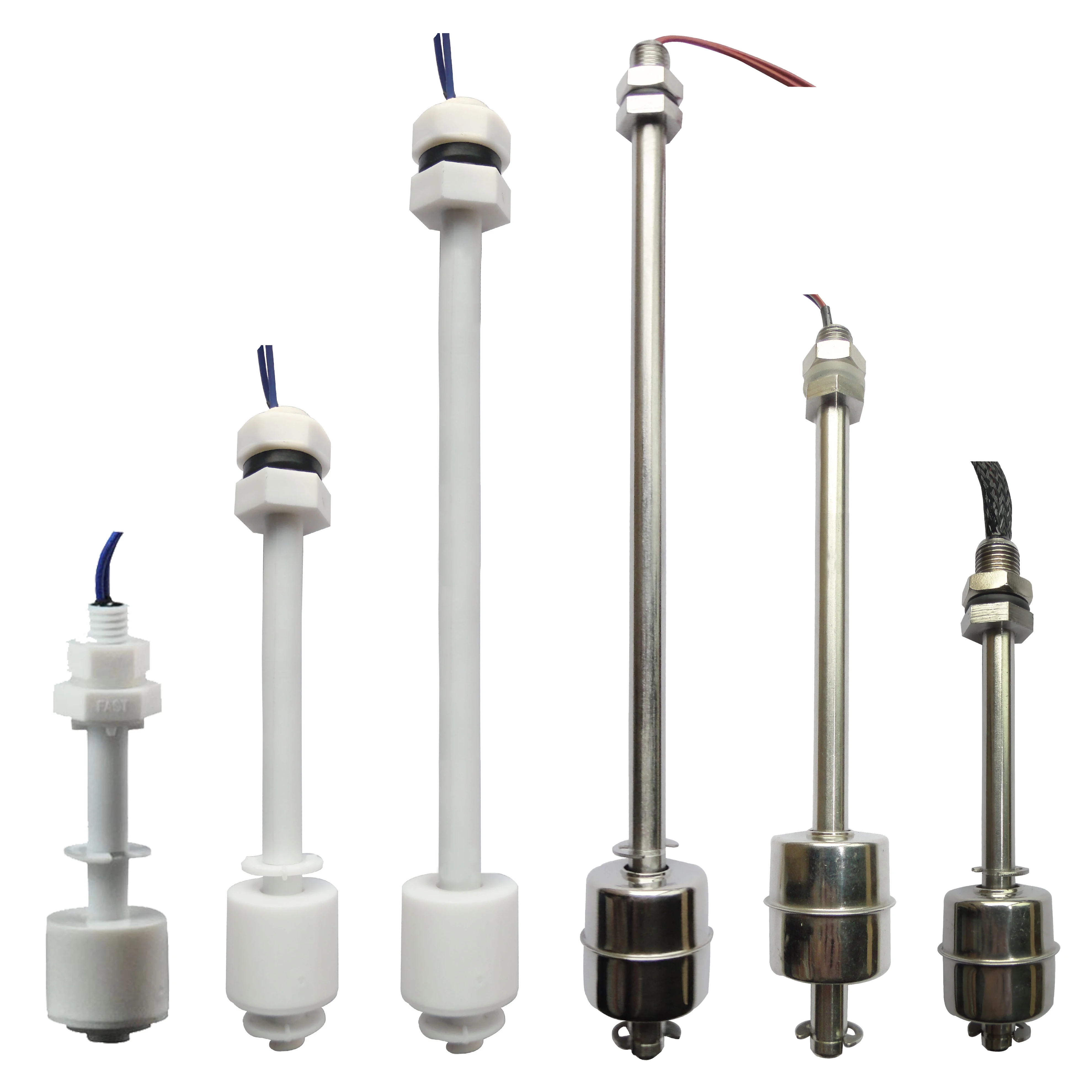 Вертикальный пластиковый датчик уровня жидкости/плавающий переключатель-Серия
