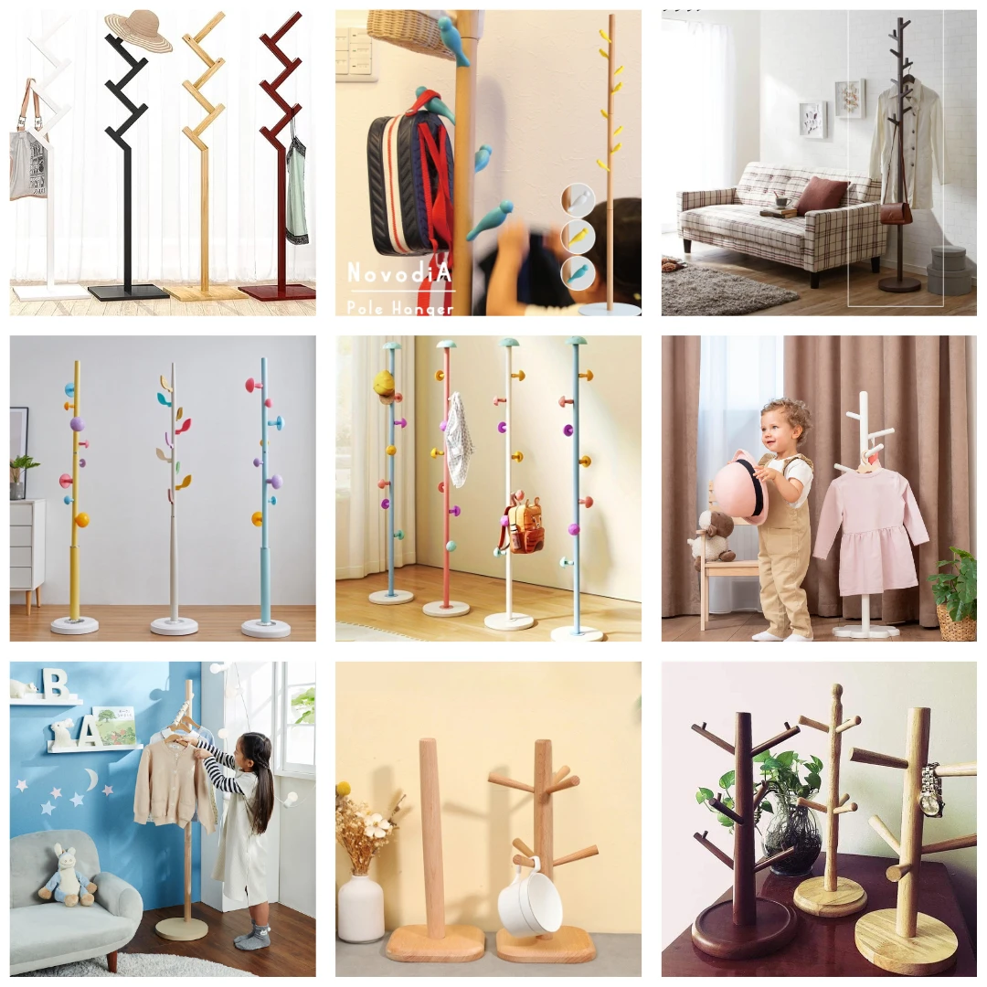 Wholesale Custom Wooden Home Furniture From Vietnam Whatapp +84916611103 Gold Stainless Steel Coat Rack