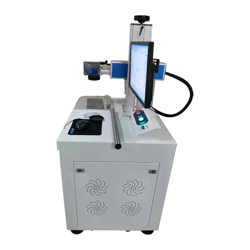 
30w Fiber laser marking machine logo printing machine laser marker Raycus source with marking area 150*150mm  (1600214108777)