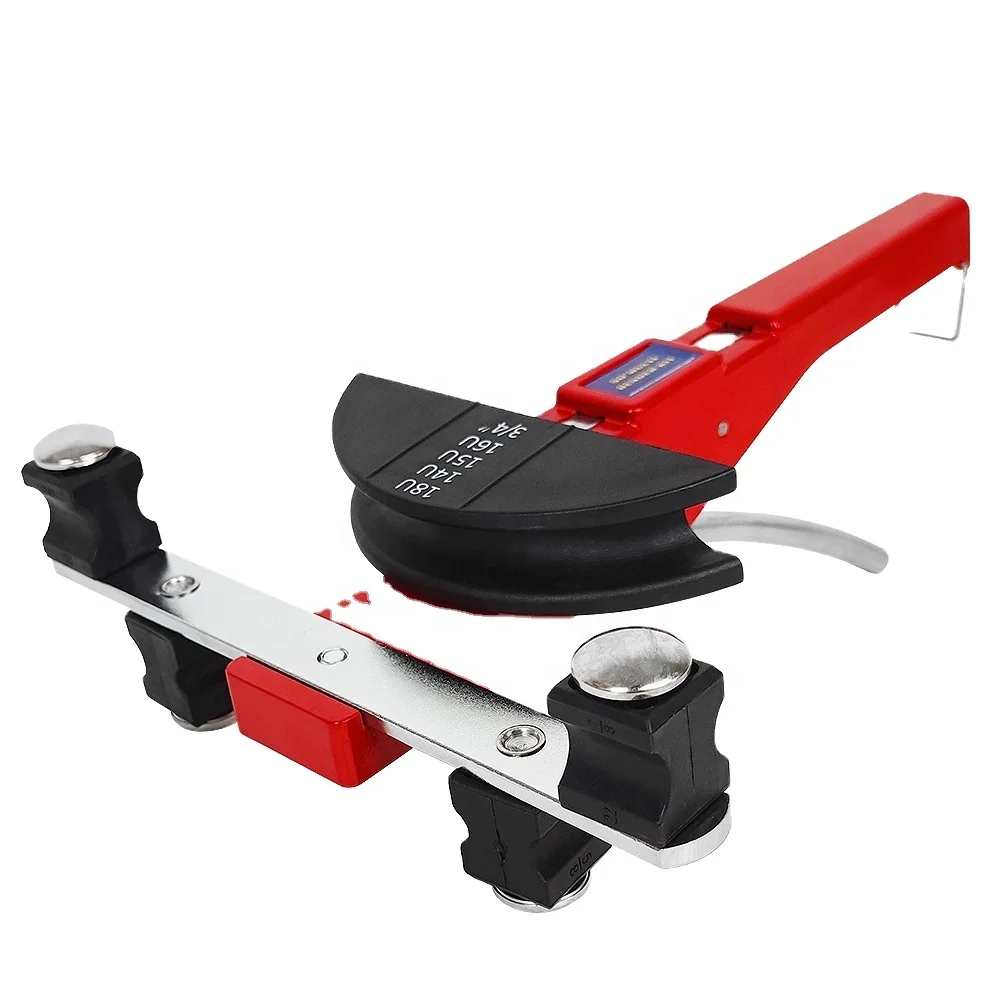 CT-999 6-22mm Hand Bender Tool Set HVAC Refrigeration Copper Pipe Bending Tools 90 Degree Tube Bender Kit