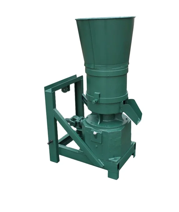 Tractor power output used wheat straw corn stalk wood pellet machine machinery PTO feed pellets mill