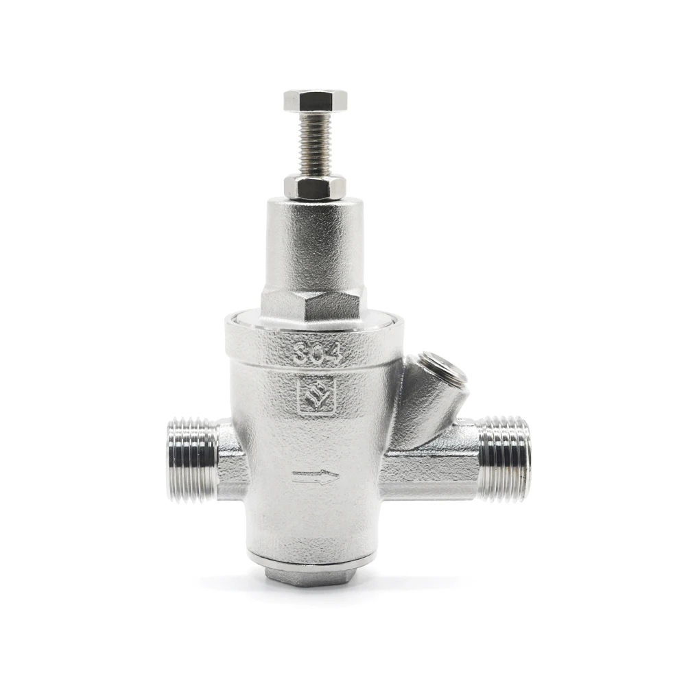 Made of brass and stainless steel material customizable Hydraulic Piston Valve with Ball Control Structure for Pressure Reducing