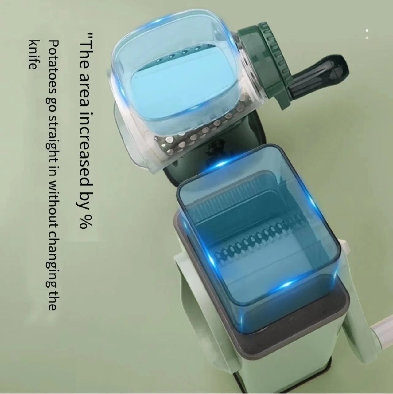 Multifunctional kitchen artifact windstorm shredder slicer household vegetable cutting convenience gift wholesale