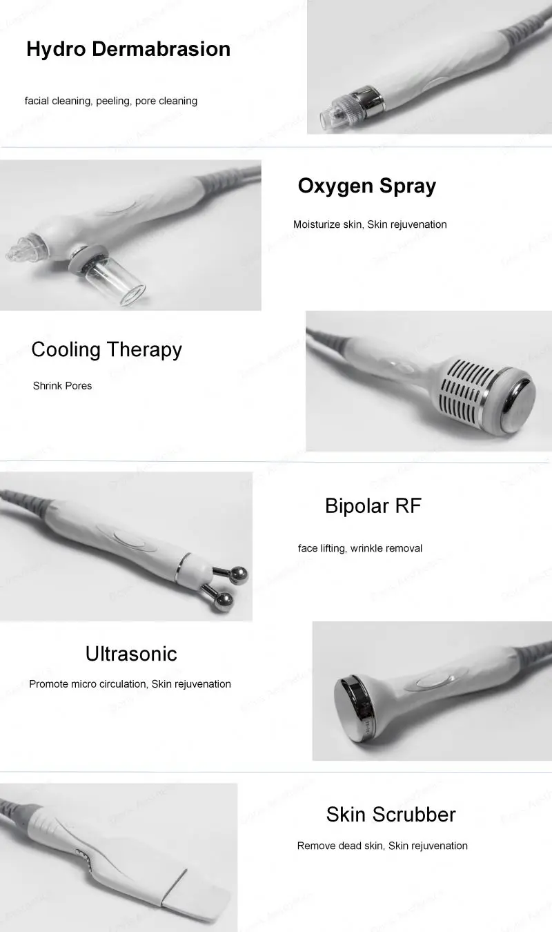 Diamond Aqua Oxigen Peel Dermabrasion Spa Equipment Professional Hydra Hydro Facial Machine Microdermabrasion