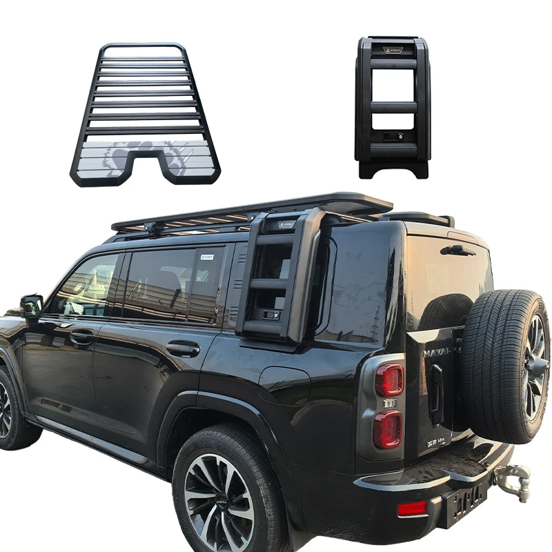 Universal High Quality Aluminum Ladder Step Matching Car Rooftop Platform to Install Simple Roof Platform for Haval Raptor