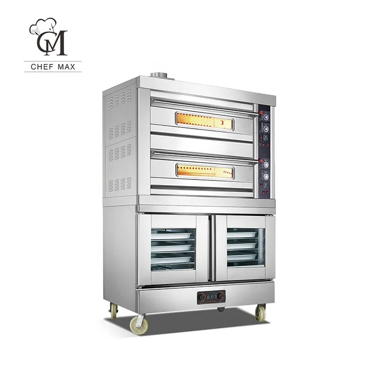 
Industrial Custom Bakery Equipment Bread Gas Baking Oven with Dough Fermentation  (1600100370729)