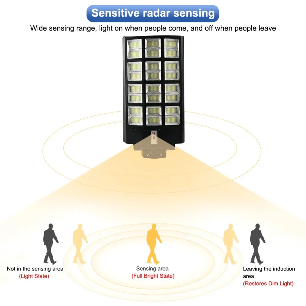 FY IP65 High Lumen Motion Sensor All in One Solar Street Light LED Battery 80 ABS Plastic Factory Price Outdoor 70 Road DC 6V