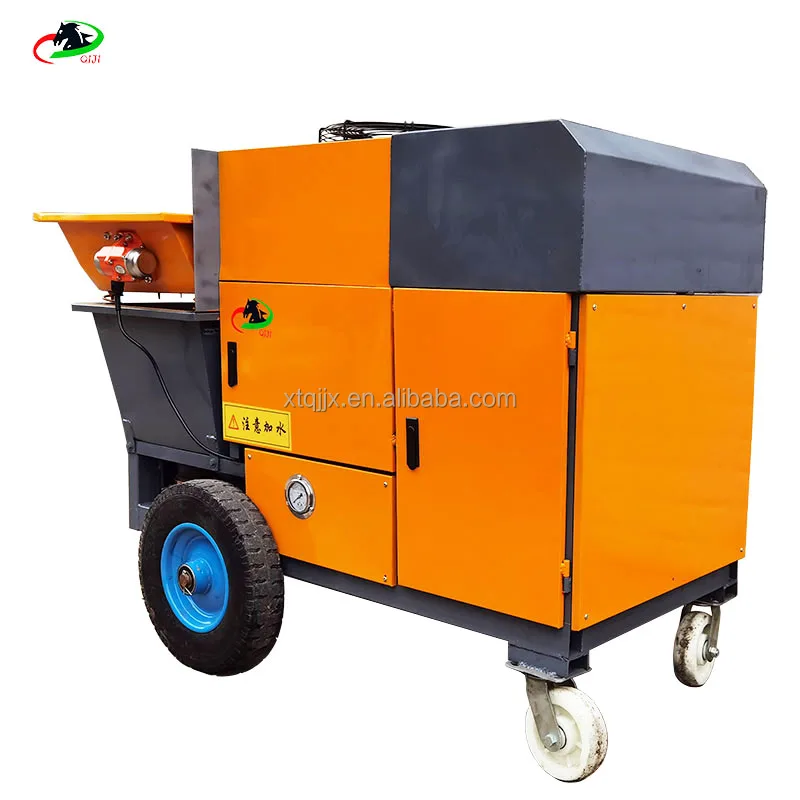 Manufacturer direct sale portable wall cement mortar spray plastering spray machine/ concrete mortar spray/spraying plastering m