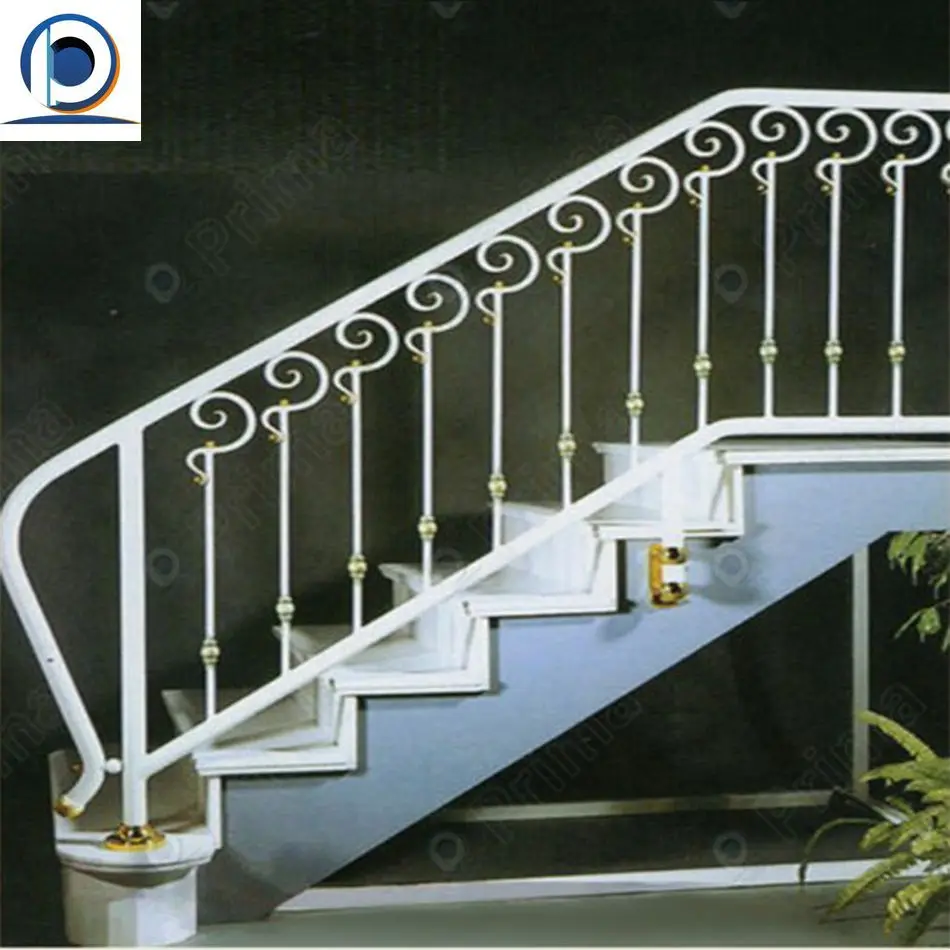 Prima Modern Balcony Design Decorate Indoor Wrought Iron Staircase Railings