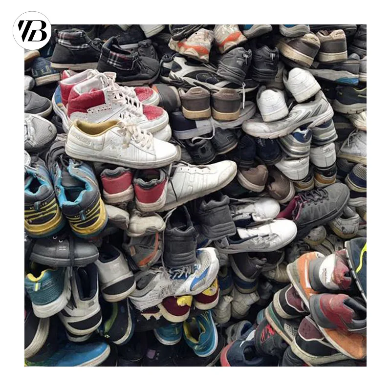 Simple and stylish wholesale second shoe bales mixed used clothing second hand shoes stock in bulk