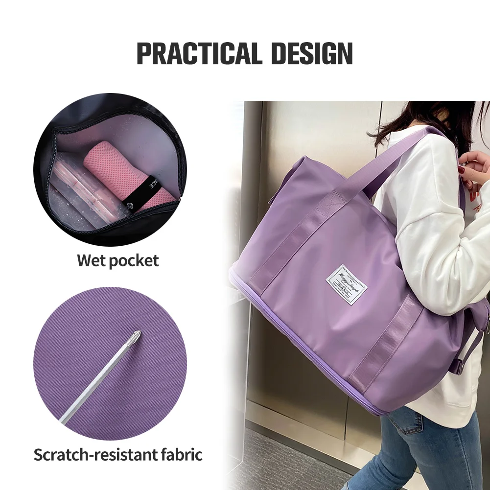 Небольшой минимальный заказ от производителя, вместительные водонепроницаемые спортивные сумки, Складная расширяемая дорожная сумка для мужчин и женщин